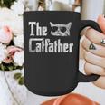 The Catfather Cool Cat Daddy Glasses Graphic Print Coffee Mug