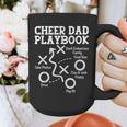 Cheer Dad Cheerleader Playbook Graphic Print Coffee Mug