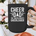 Cheer Dad The Cheerleader's Cheerleader Dad Cheer Father Graphic Print Coffee Mug