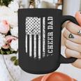 Cheer Dad Cheerleading American Flag Fathers Day Cheerleader Graphic Print Coffee Mug Cheer Dad Cheerleading American Flag Fathers Day Cheerleader Graphic Print Coffee Mug