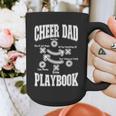 Cheer Dad Playbook Graphic Print Coffee Mug