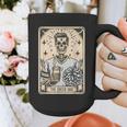 Cheer Dad Tarot Card Skeleton Cheerleading Fathers Day Graphic Print Coffee Mug