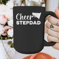Cheer Stepdad Cheerleading Step Dad Cheerleader Stepfather Graphic Print Coffee Mug