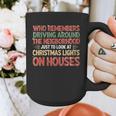 Christmas Lights Nostalgia – Holiday Memory Christmas Spirit Graphic Print Coffee Mug