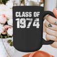 Class Of 1974 High School College Graduation Reunion Graphic Print Coffee Mug