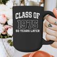 Class Of 1975 Reunion 50 Years Alumni Graduation High School Graphic Print Coffee Mug