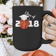 Class Of 2018 Basketball Senior Graduation Shirt Grad Graphic Print Coffee Mug