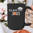 Class Of 2021 Graduation Him Her Basketball Pullover Graphic Print Coffee Mug