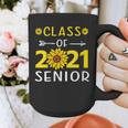 Class Of 2021 Senior Graduation Sunflower Graphic Print Coffee Mug