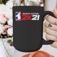 Class Of 2021 Senior Year Gamer Style Graduation For Grad Graphic Print Coffee Mug