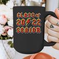 Class 2022 Senior 80s 90s Rock Retro Vintage Graduation Graphic Print Coffee Mug