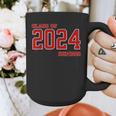 Class Of 2024 Senior Back To School Vintage Graduation Tee Graphic Print Coffee Mug