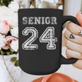 Class Of 2024 Senior Graduation Tee Back To School Vintage Graphic Print Coffee Mug