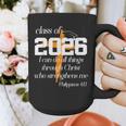Class Of 2026 Christian Graduation Senior Graduate Graphic Print Coffee Mug