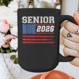 Class Of 2026 Senior Back To School American Flag Graduation Graphic Print Coffee Mug