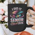 Class Of 2026 Senior Graduation I Did It Graphic Print Coffee Mug