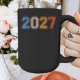 Class Of 2027 Graduate Shirts For Men Women Graduation Retro Graphic Print Coffee Mug