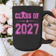 Class Of 2027 Pink Girls Shirt Graduation Graphic Print Coffee Mug