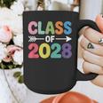 Class Of 2028 Colorful Graduation Graphic Print Coffee Mug