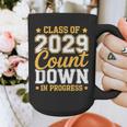 Class Of 2029 Count Down Fun First Day 8th Grade Graduation Graphic Print Coffee Mug