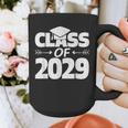 Class Of 2029 Shirt For Elementary Kids Graduation Graphic Print Coffee Mug