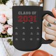 Class Of 2031 Graduation T-Shirt With Space For Hand Prints Graphic Print Coffee Mug