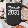 Class Of 2031 Grow With Me Graduation Graphic Print Coffee Mug