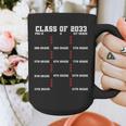 Class Of 2033 Graduation With Space For Hand Prints Graphic Print Coffee Mug