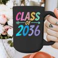 Class Of 2036 First Day Kindergarten Grow With Me Graduation Graphic Print Coffee Mug