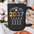 Class Of 2037 Grow With Me Checklist Graduation Graphic Print Coffee Mug