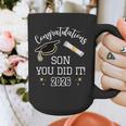 Congratulations Son You Did It Son Graduation 2026 Graphic Print Coffee Mug