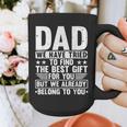 Cool Dad Art For Father Dad Stepfather From Son Daughter Graphic Print Coffee Mug