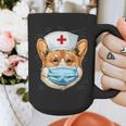 Corgi Dog Nurse RN Nursing School Graduation Graphic Print Coffee Mug