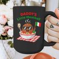 Couple Daddy's Little Meatball Italian Men Graphic Print Coffee Mug