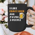 I Like Craft Beer & Maybe 3 People Introvert Beer Fans Graphic Print Coffee Mug I Like Craft Beer & Maybe 3 People Introvert Beer Fans Graphic Print Coffee Mug