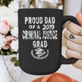 Criminal Justice Grad Proud Dad Vintage GraduationShirts Graphic Print Coffee Mug