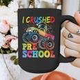 I Crushed Pre-K Monster Truck Graduation Preschool Grad 2025 Graphic Print Coffee Mug