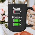 Cufflinks Battery Filled Tired Dad Low Battery Charge Graphic Print Coffee Mug