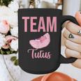 Cute Team Tutus Gender Reveal For Mom And Dad Graphic Print Coffee Mug