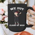 Dabbing Graduation Boy Class Of 2019 We Out Graphic Print Coffee Mug