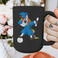 Dabbing Graduation Class 2023 Unicorn Volleyball Graphic Print Coffee Mug