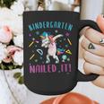 Dabbing Kindergarten Unicorn Graduation Class 2021 Nailed It Graphic Print Coffee Mug