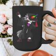 Dabbing Unicorn Cap And Gown Graduate 2021 Graduation Day Graphic Print Coffee Mug