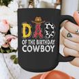 Dad 1st Birthday Cowboy Western Dad Birthday Boy Graphic Print Coffee Mug