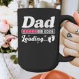 Dad To Be 2026 Loading Pink Pregnancy Reveal New Dad Daddy Graphic Print Coffee Mug