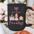 Dad 5th Birthday Her Royal Fiveness Princess Matching Graphic Print Coffee Mug
