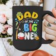 Dad Of The Big One Fishing Birthday Boy Family Party Graphic Print Coffee Mug