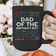 Dad Of The Birthday Boy 10th Birthday Math Party Outfit Graphic Print Coffee Mug