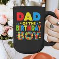 Dad Of The Birthday Boy Building Block Birthday Graphic Print Coffee Mug