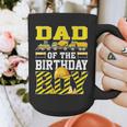 Dad Of The Birthday Boy Construction Truck Graphic Print Coffee Mug
